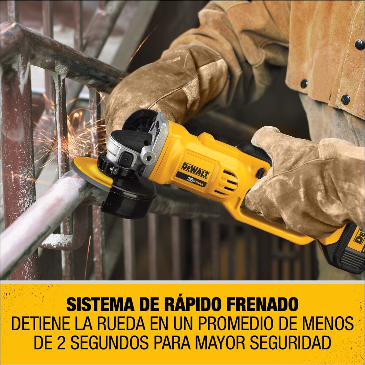 Esmeril Angular 4-1/2'' 20V Max Xr Dewalt DCG412B3