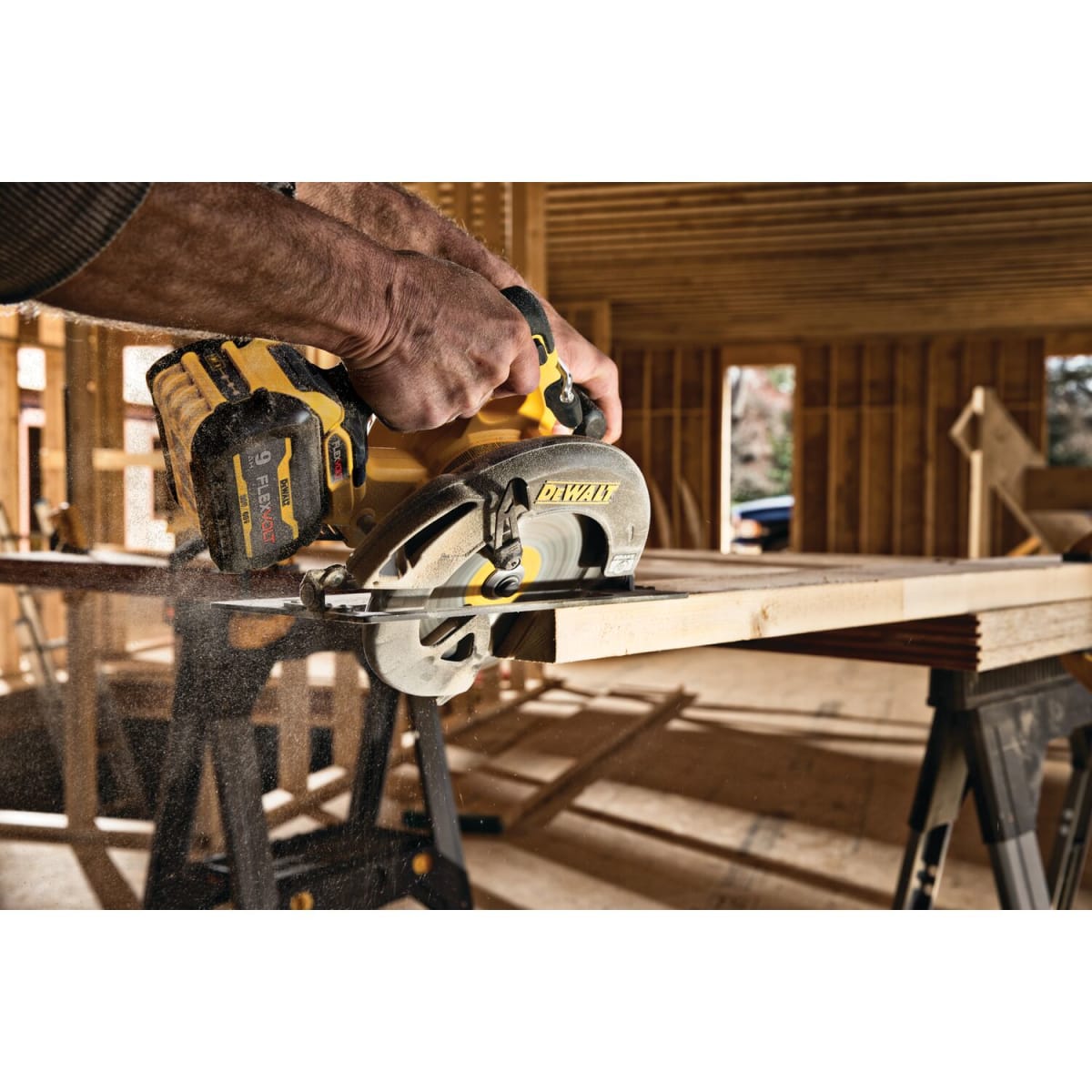 Sierra Circular DeWalt 60V FlexVolt 7-1/4