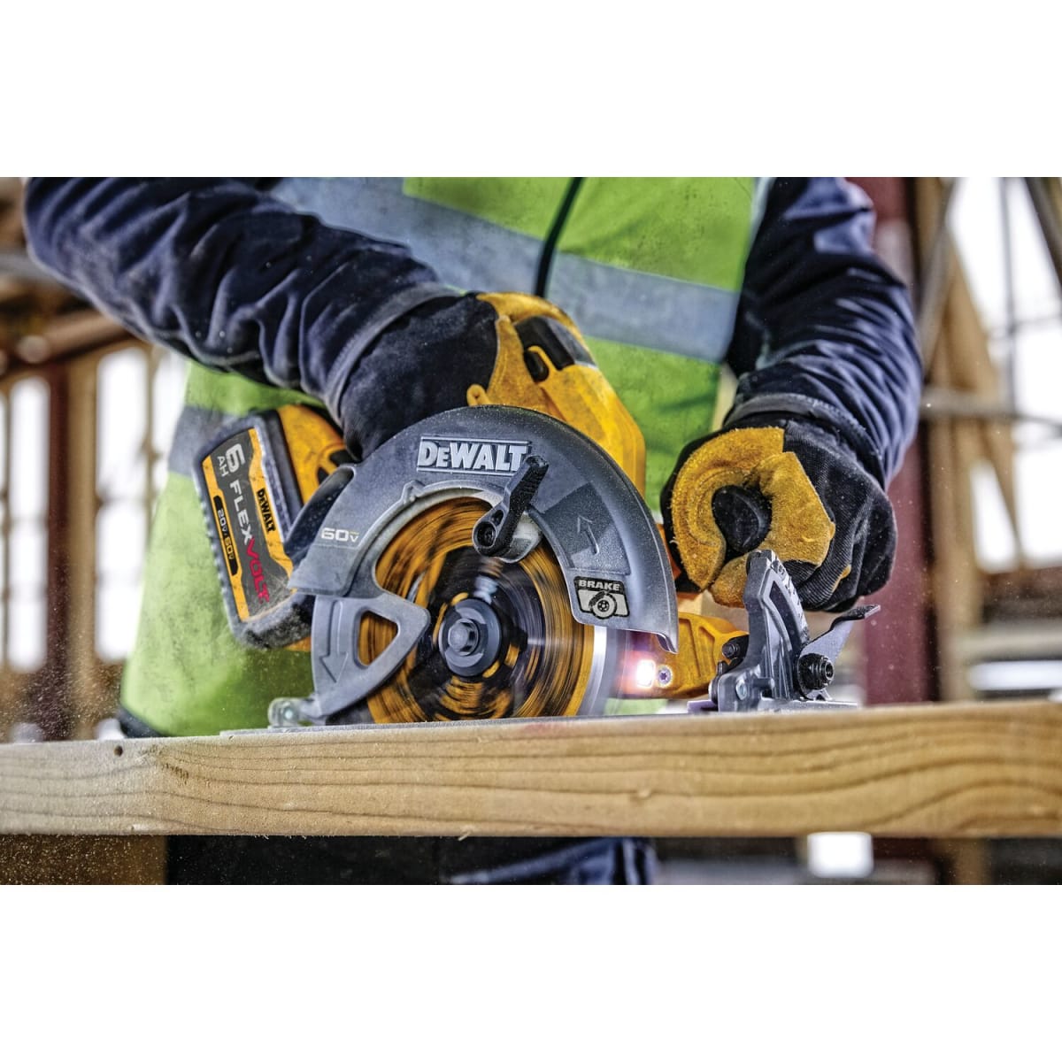 Sierra Circular DeWalt 60V FlexVolt 7-1/4