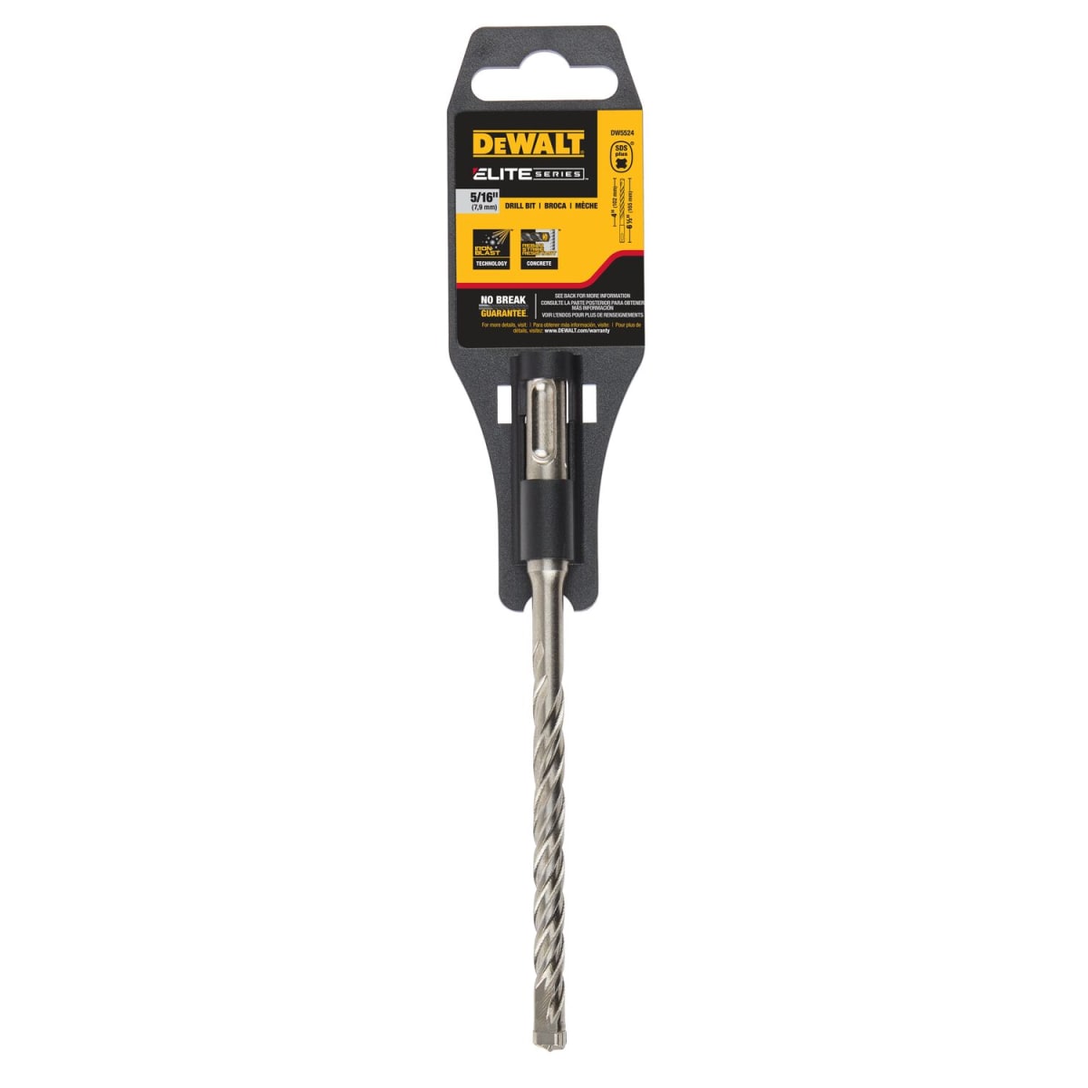Broca SDS Plus para concreto - ELITE SERIES - 5/16