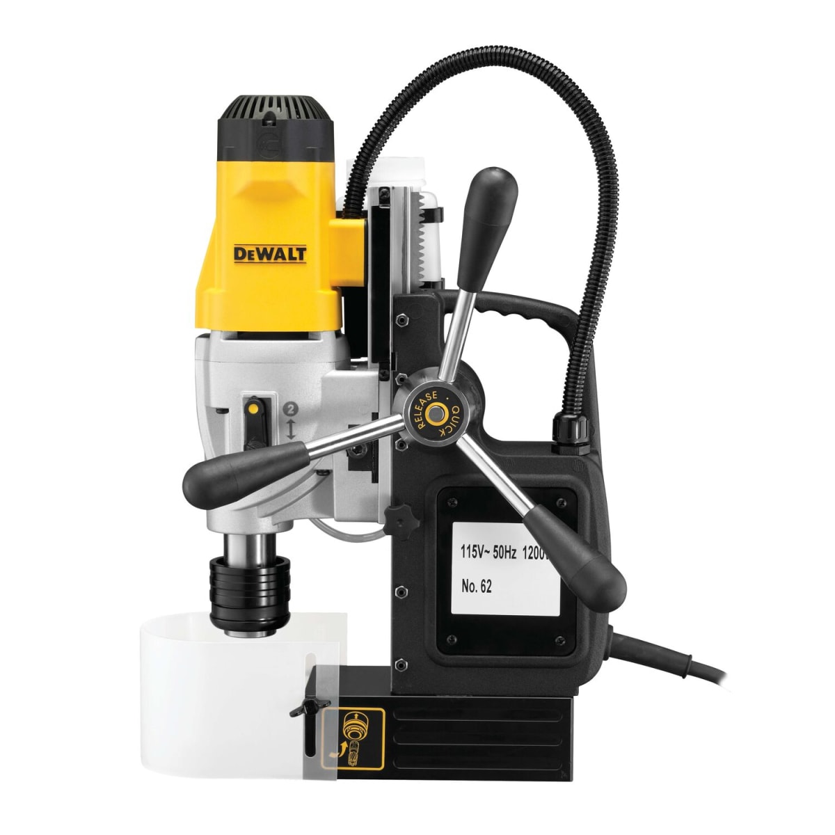 Taladro de Base Magnética DeWalt 1200W 2 Velocidades - DWE1622K2