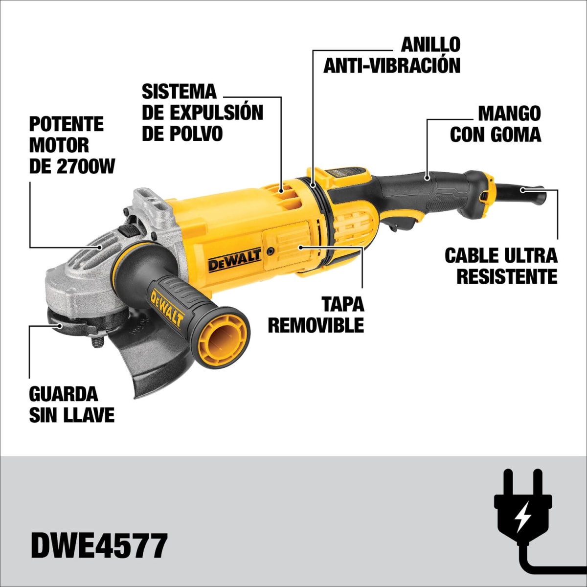 Esmeril Angular Eléctrica 7