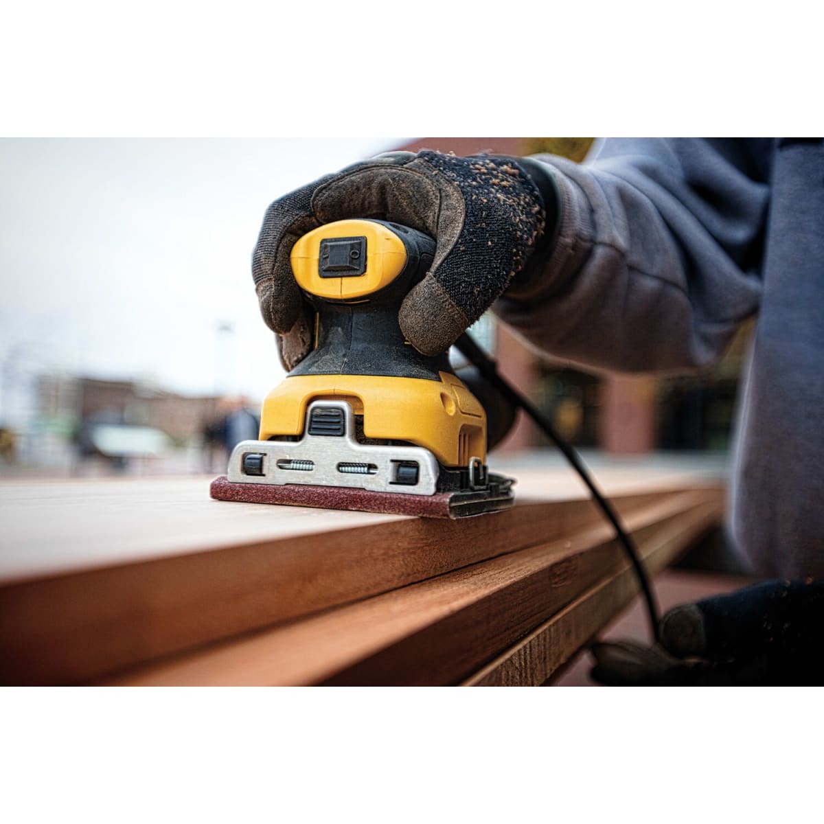 Lijadora de Palma DeWalt 1/4
