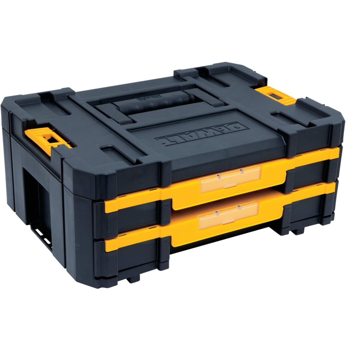 Organizador de Accesorios Dos Cajones Tstak Dewalt DWST178043