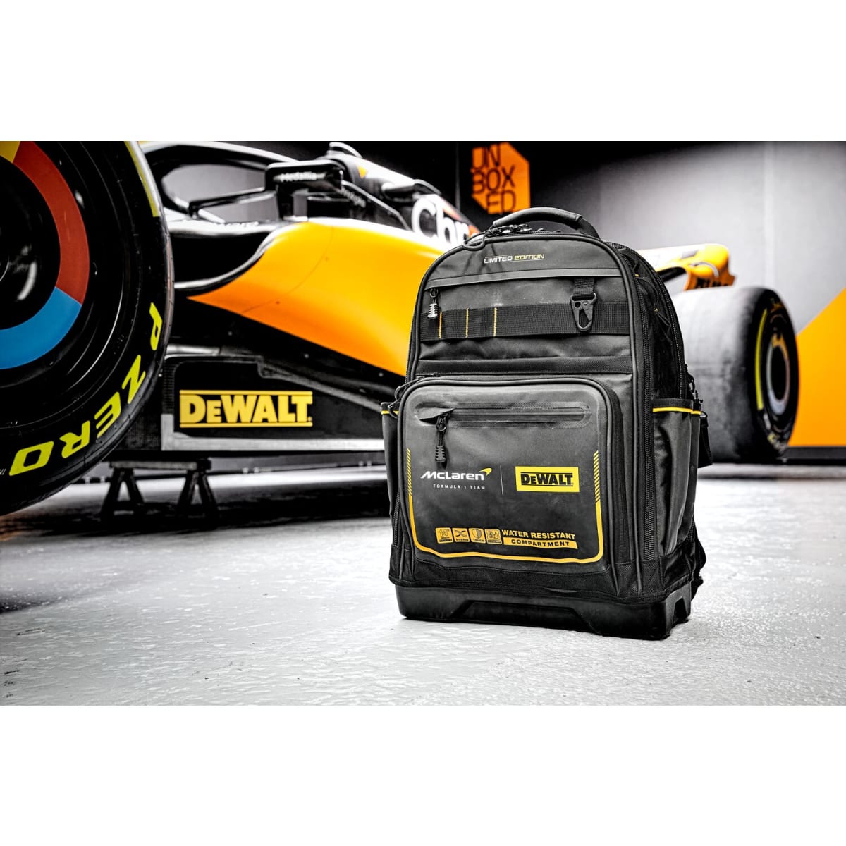 Mochila Edición Mclaren F1 Team Pro Lona Negro Dewalt DWST60122-16