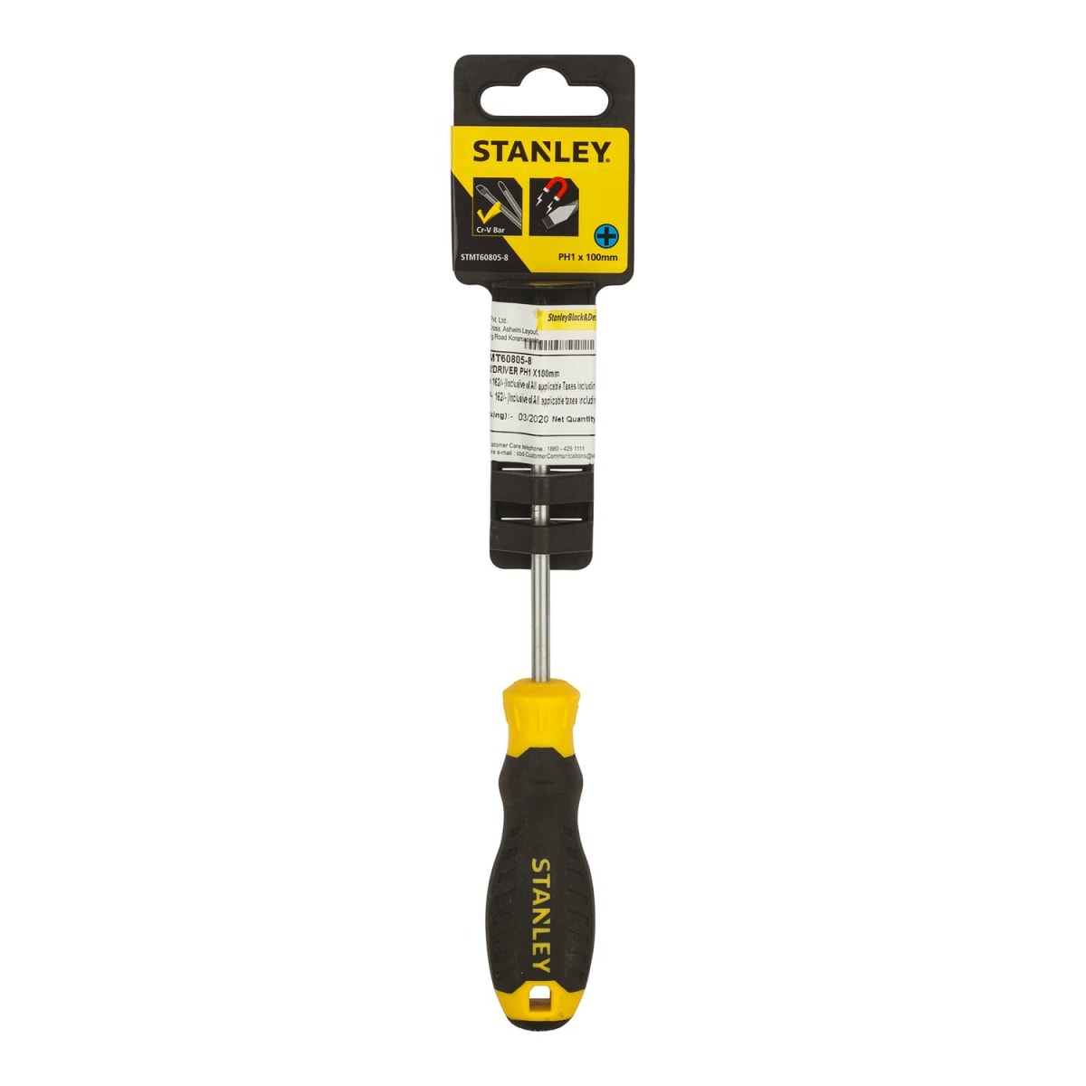 Destornillador CushionGrip Punta Phillips 1/8'' x 4