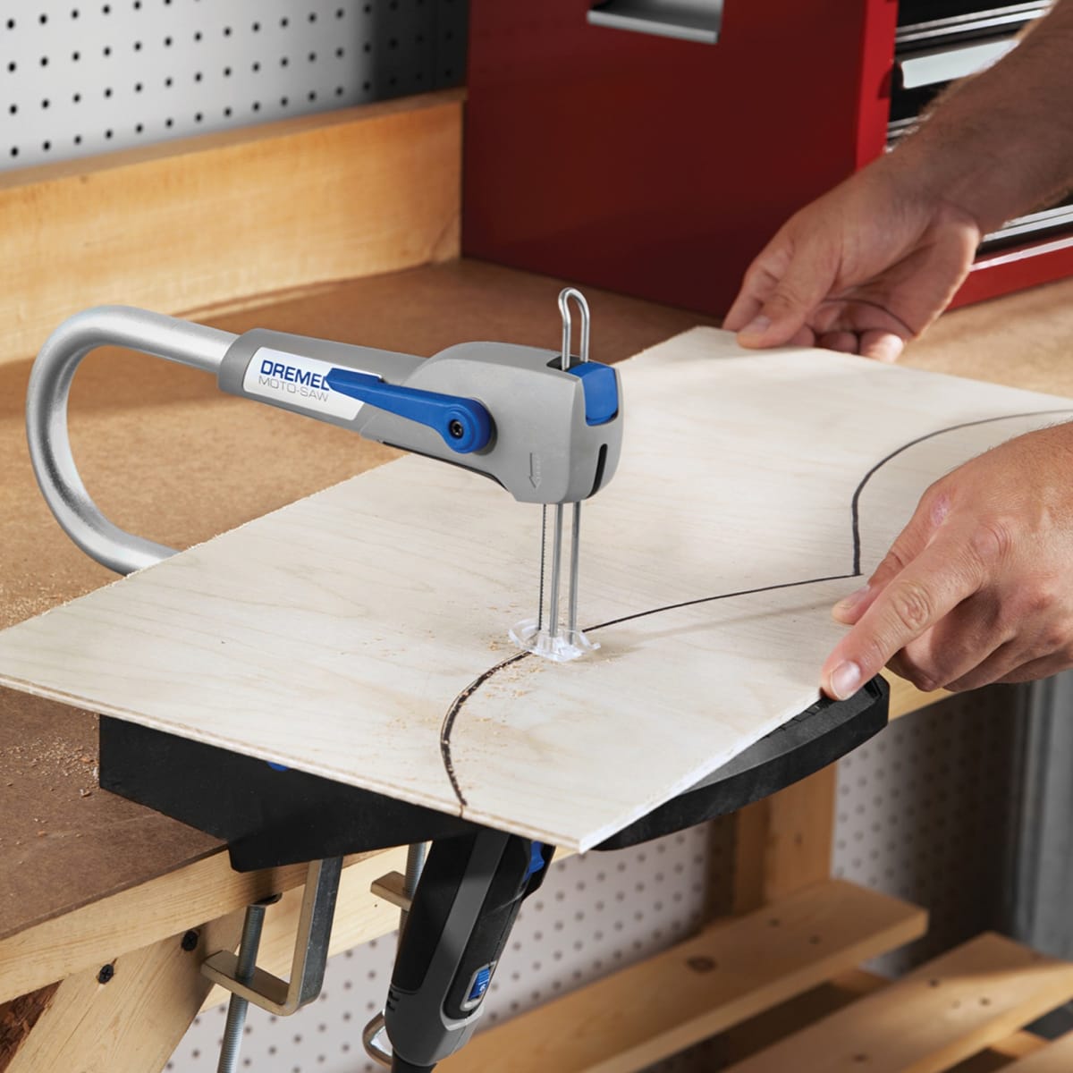 Sierra Caladora Portátil de Banco 70 W Moto-Saw Dremel F013.MS2.0NC10