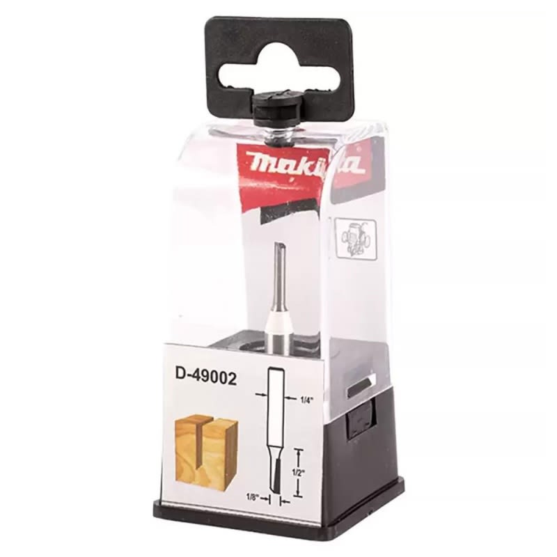 Fresa Recta para Ranuras 1/4