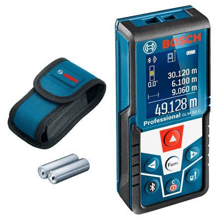 MEDIDOR DE 50 M CON BLUETOOTH BOSCH GLM 50 C1