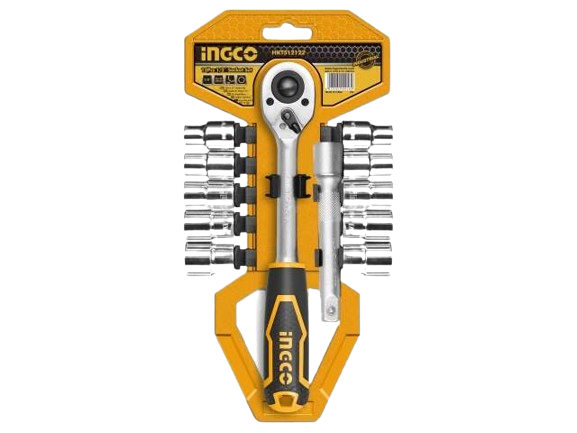 JUEGO 12 DADOS TUBO LLAVE CRIQUE 1/2 HKTS121221