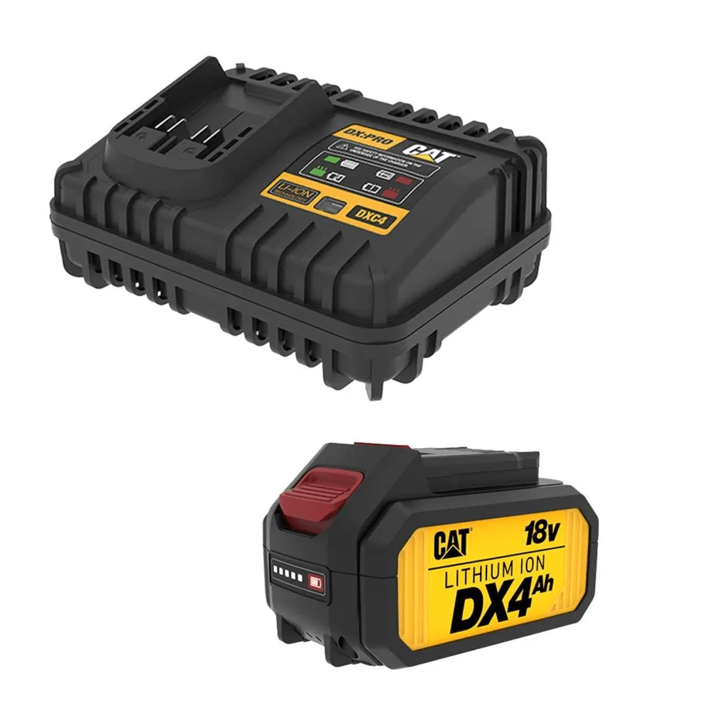 COMBO MINI SIERRA 18V DX5010B + DXB4K (BAT 4AH+CAR 4AH)  CATERPILLAR3
