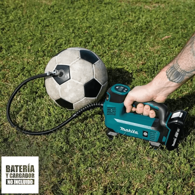 Inflador de Aire 18V LXT 8,3 Bar Baretool (Sin Baterías / Sin Cargador) Makita DMP180Z7
