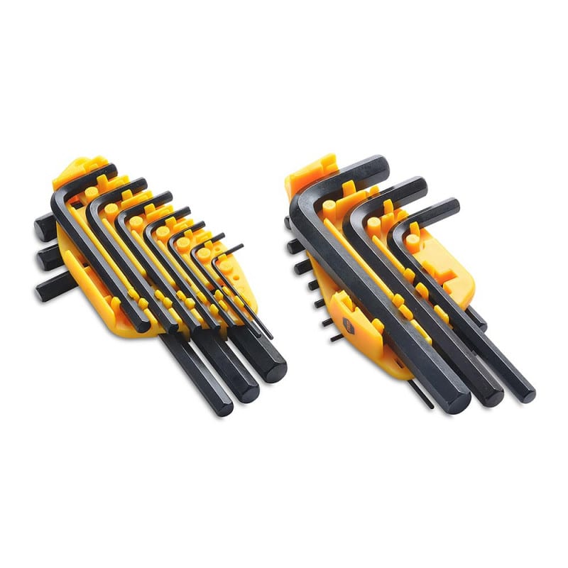 Juego de Llaves Allen Hexagonales SAE/Métricas 20 Pzas Stanley 69-2552