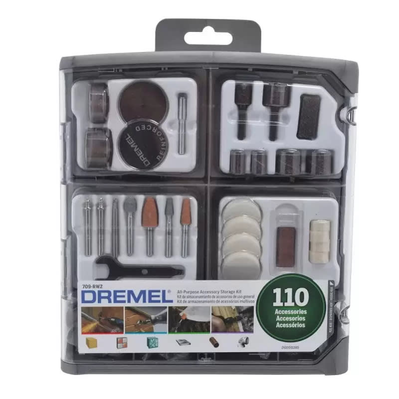Kit de 110 accesorios para minitorno Dremel 709 - 2615.070.9AD1