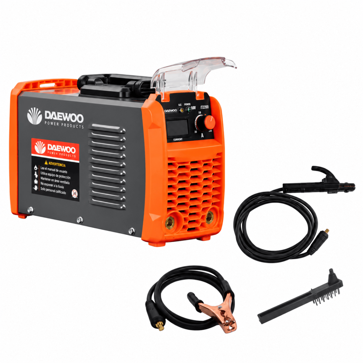 Soldadora Inverter Daewoo 250A MMA Profesional DW250MMA1