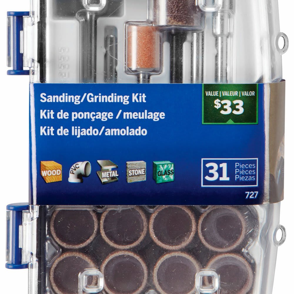 MICRO KIT DE ACC LIJAR/ESMERILAR 727 DREMEL2