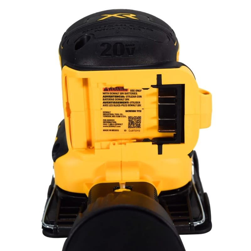 Lijadora Orbital 1/4 20V Brushless (Sin Batería) - Dewalt DCW200B1