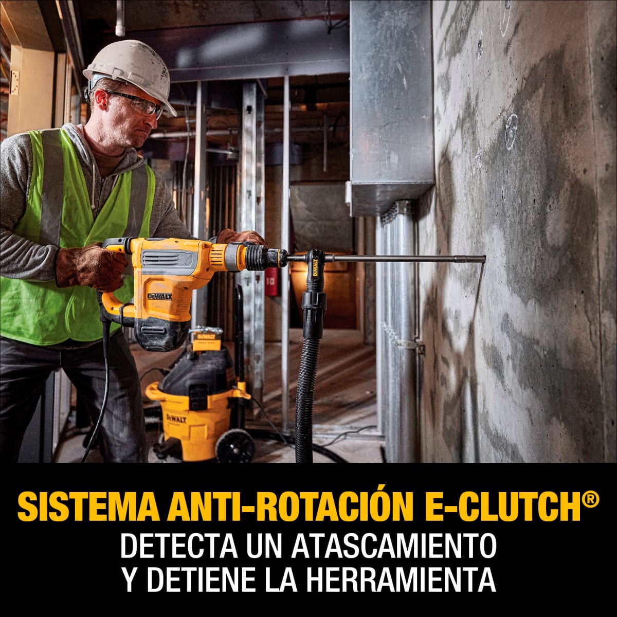 Rotomartillo SDS Max 1350W 10.5J Dewalt D25614K-B25