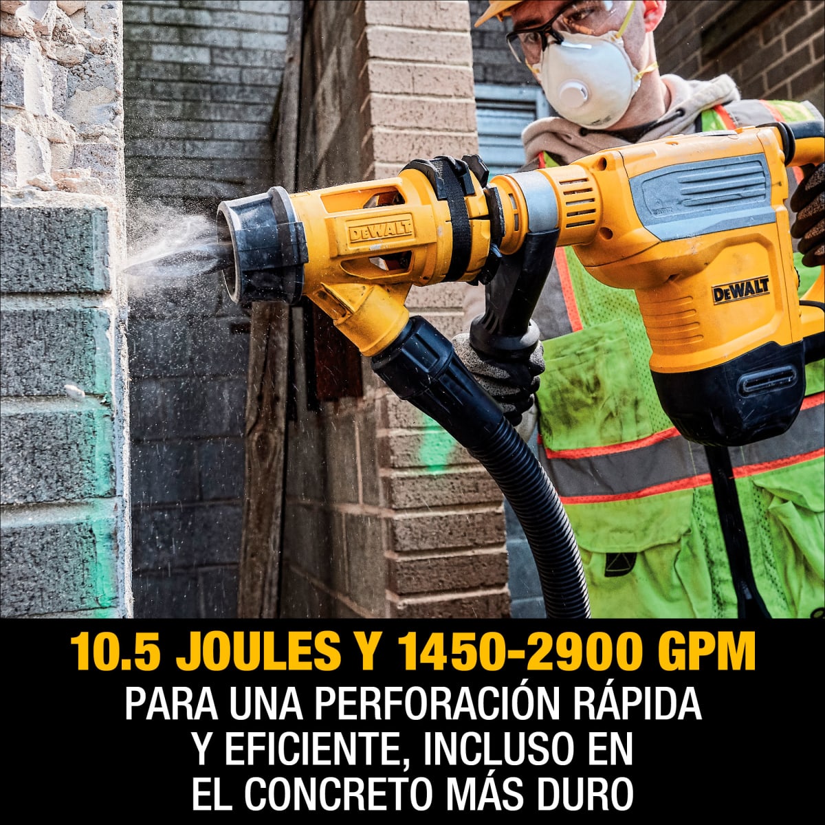 Rotomartillo SDS Max 1350W 10.5J Dewalt D25614K-B24