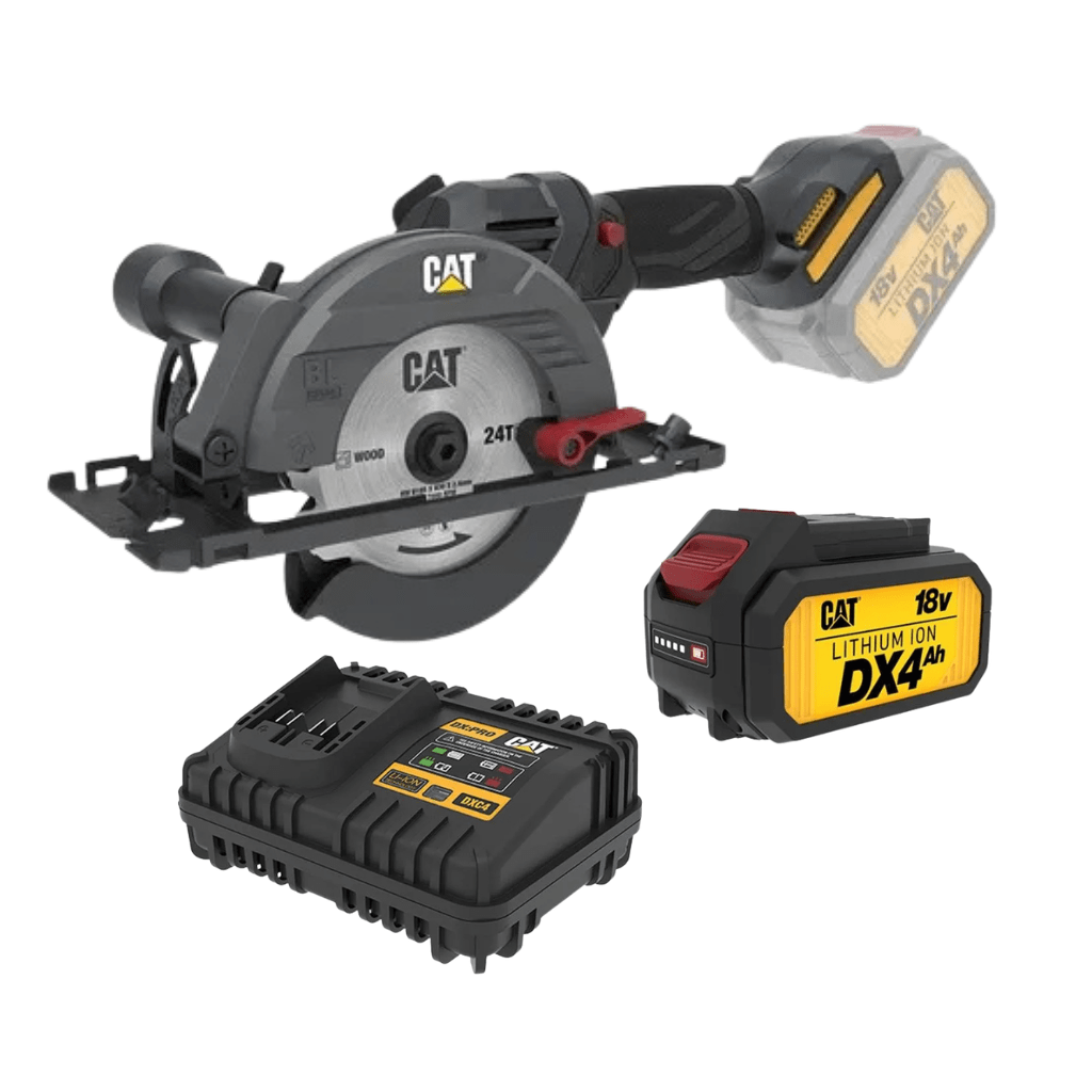 COMBO MINI SIERRA 18V DX5010B + DXB4K (BAT 4AH+CAR 4AH)  CATERPILLAR1