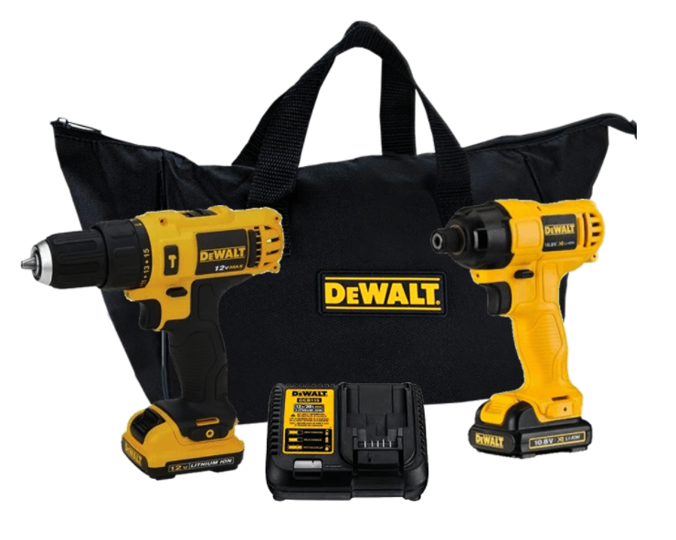 Taladro atornillador + Atornillador Impacto 12V DCK202C2-B2 Dewalt3