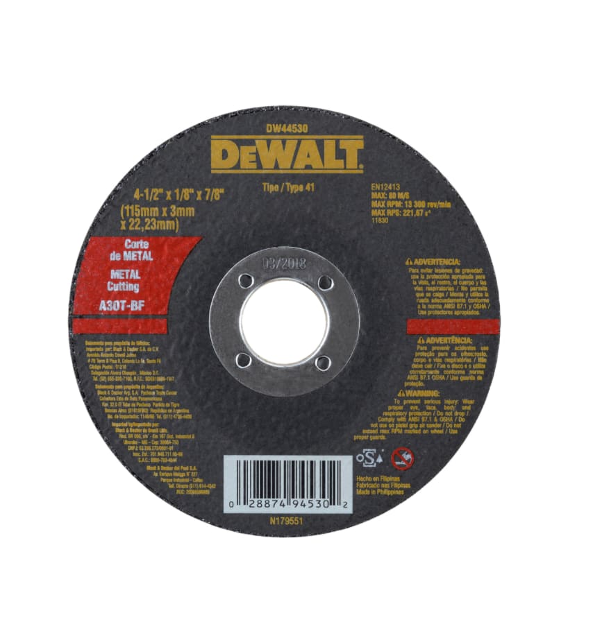 Disco Abrasivo / Corte Metal 4