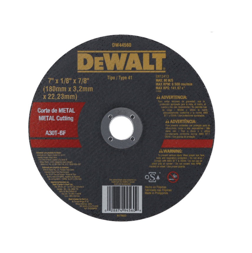 Disco Abrasivo / Corte Metal 7
