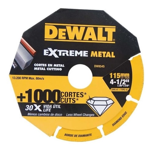 DISCO DIAMANTADO PARA CORTE METAL 4
