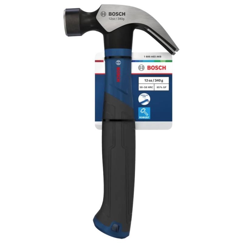 Martillo de Uña Curva 12 Oz Bosch 1600.A03.AK83