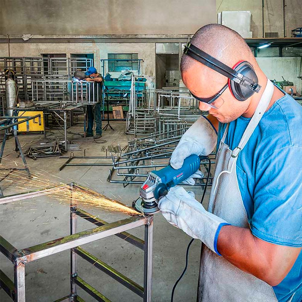 Esmeril Angular 4-1/2'' 850W + 3 Discos Bosch GWS 8504