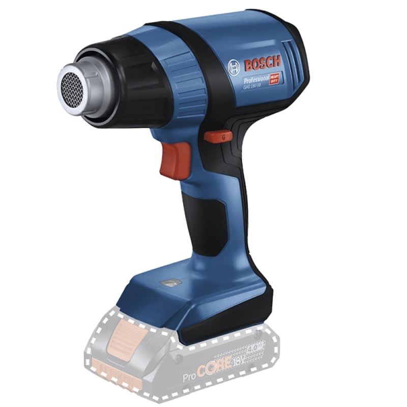 Kit Pistola de Calor Bosch GHG 18V-50+ Carg + Bat 4.0Ah + Bolso – 0615.A50.0CN2
