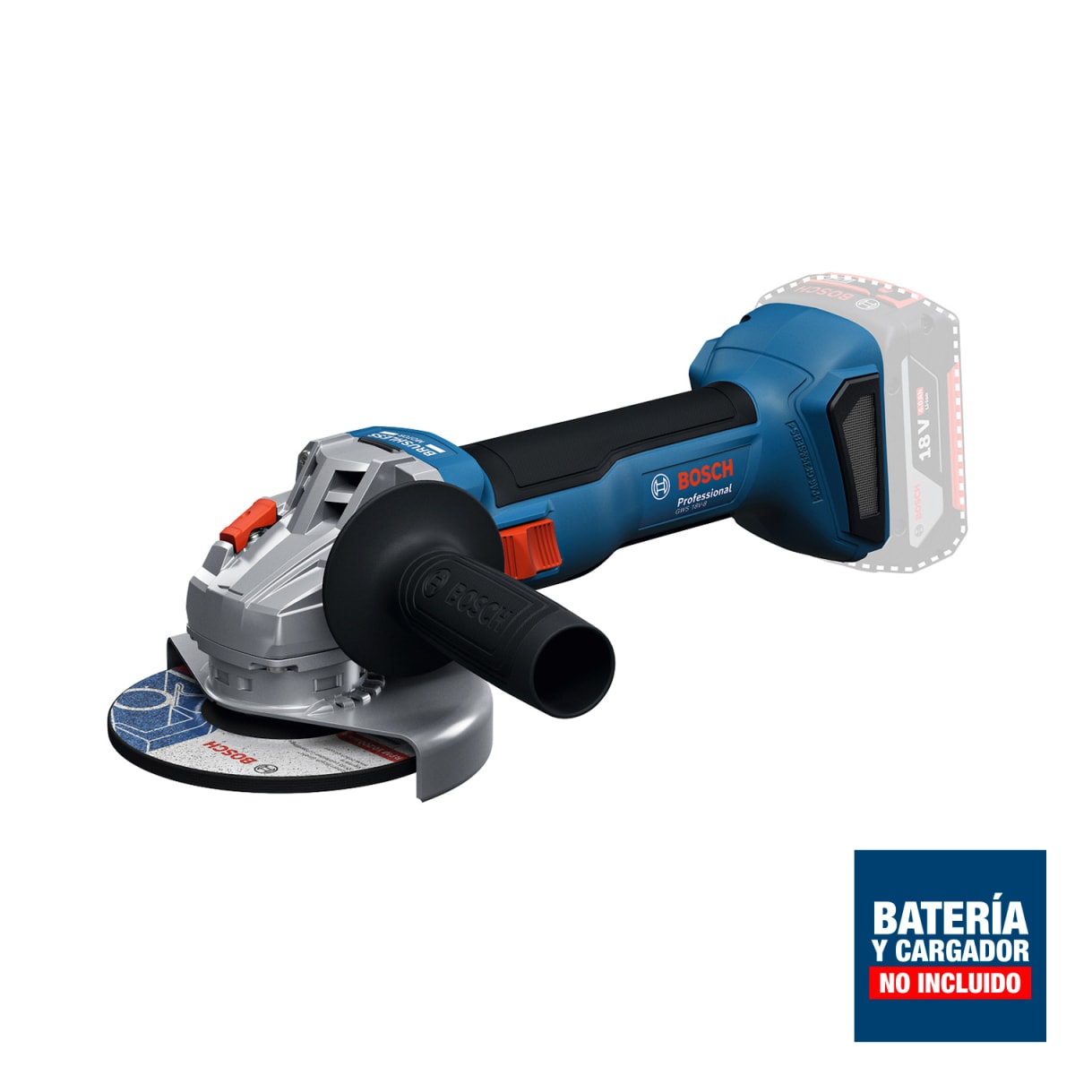 Esmeril Angular Bosch GWS 18V-8 4.5