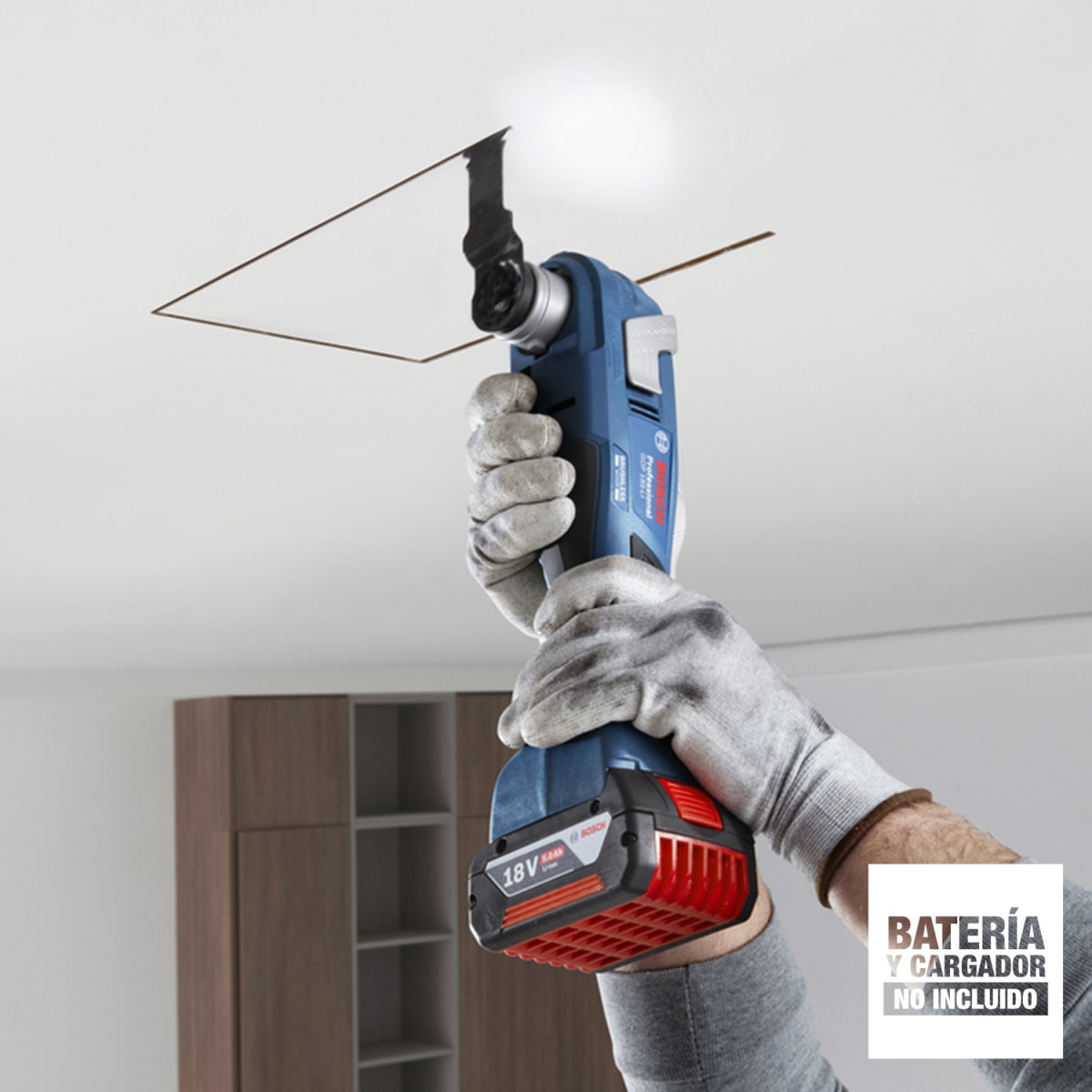 Multicortadora Bosch 18V Brushless (Sin Batería) GOP185-LI - 0601.8G2.0D05