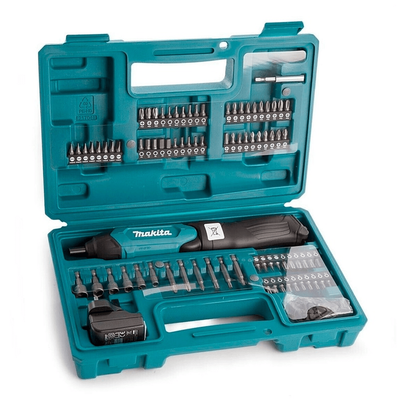 Atornillador 1/4'' Hex 3.6V 6Nm + 81 Accesorios DF001DW3