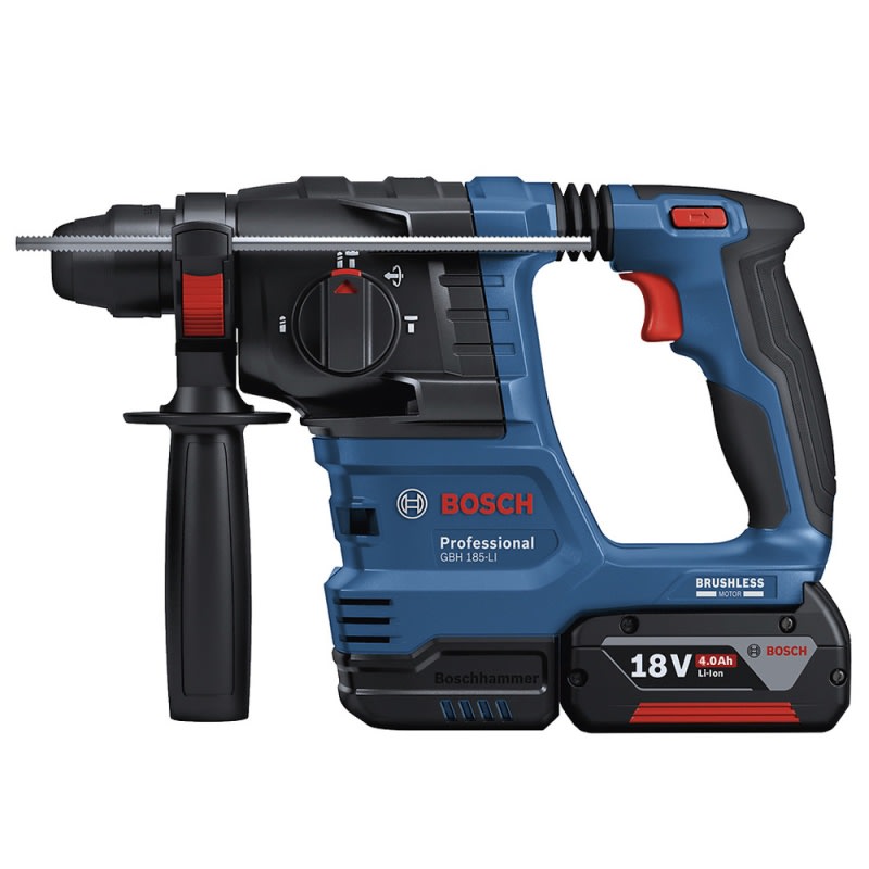 Rotomartillo SDS Plus 18V Brushless Inc 2 Bat y Carg Bosch GBH 185-LI 0611.924.0E11
