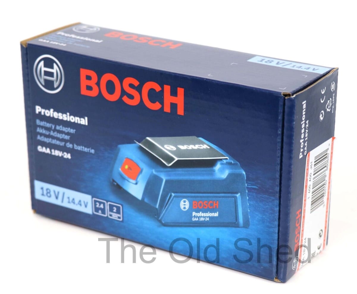 Adaptador USB Bosch GAA 18V-24 para Baterías de 18V Professional4