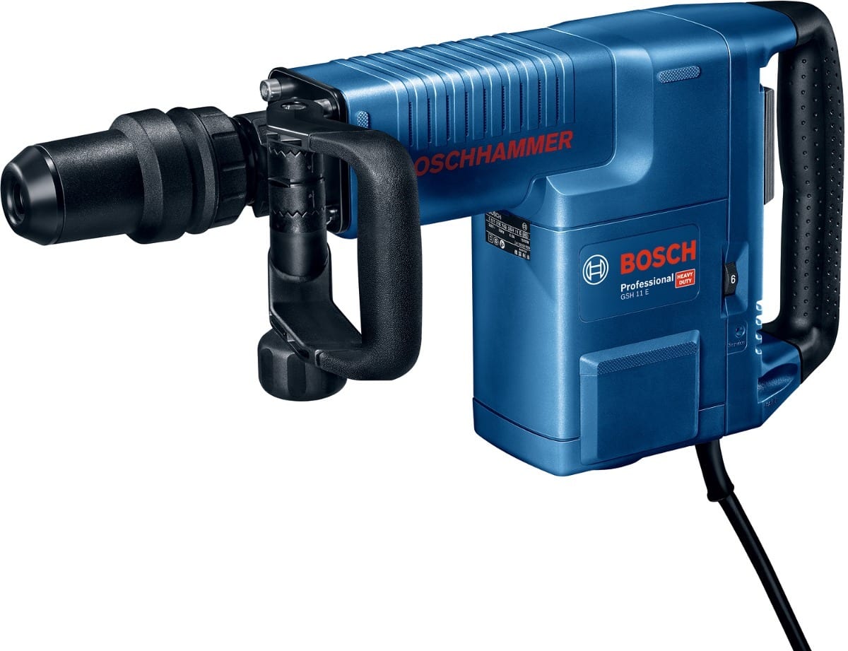 MARTILLO SDS MAX 1500W GSH 11 E + 1 CINCEL + KIT SERVICIO - BOSCH3