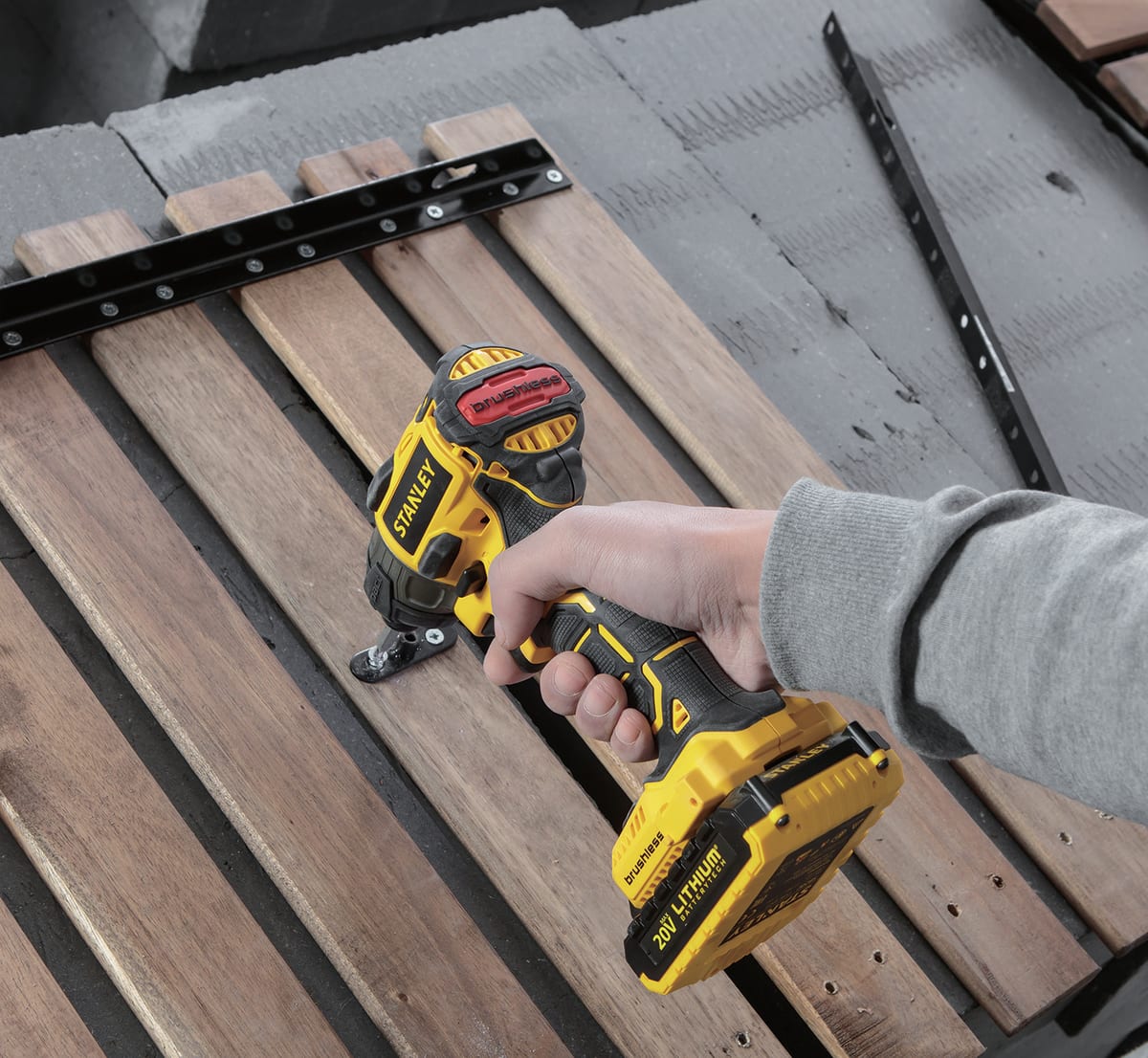 ATORNILLADOR DE IMPACTO INALAMBRICO BRUSHLESS 20V SBI20S2K3