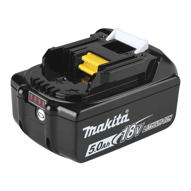 Set de 2 Baterías 18V LXT 5.0 Ah + Cargador Doble + MakPac Makita 197629-23