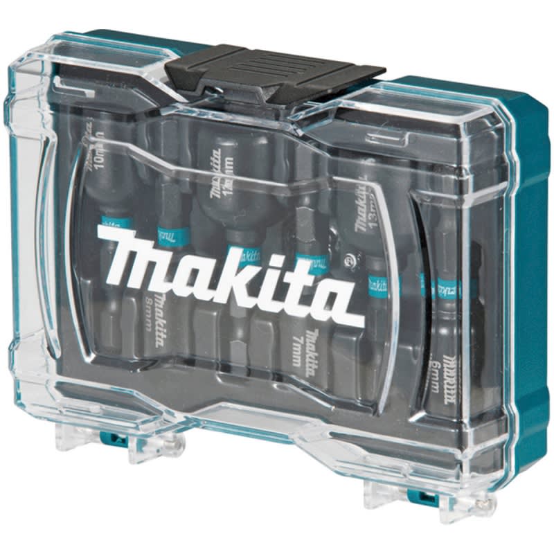 Set de 6 Dados Magnéticos Makita Impact Black 1/4