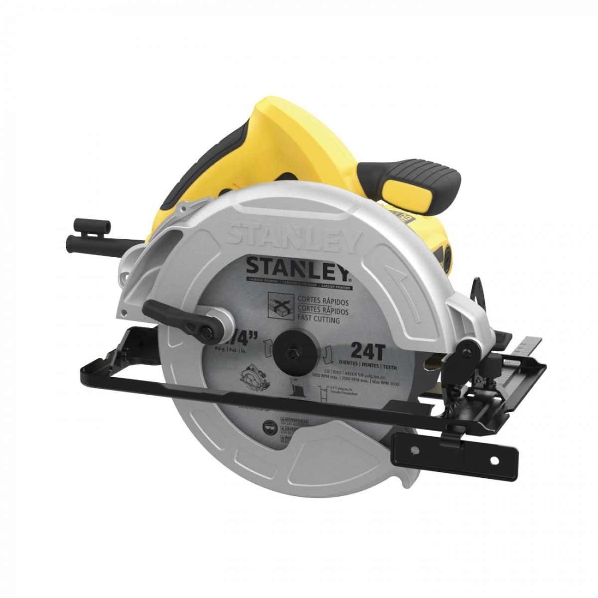 Sierra Circular Eléctrica 7-1/4'' 1600W 5800 Rpm Stanley SC16-B24