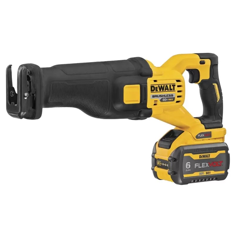 Sierra Sable DeWalt 60V FlexVolt + 2 Baterías DCS389T23