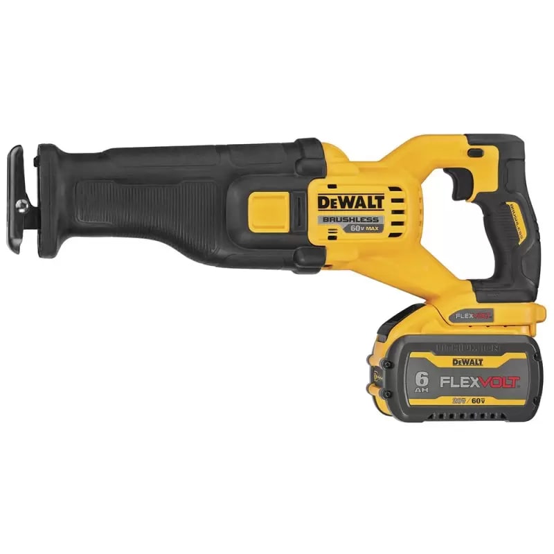 Sierra Sable DeWalt 60V FlexVolt + 2 Baterías DCS389T22