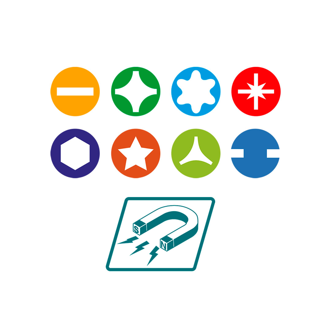 Set Destornilladores a Precisión 37 Piezas TACSD30376 TOTAL3