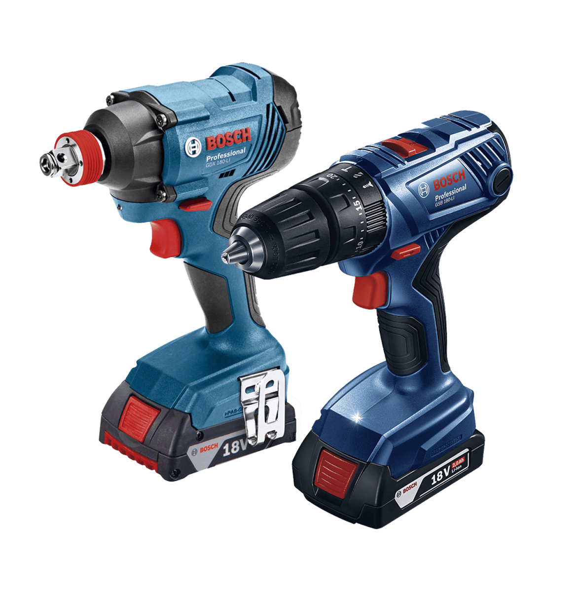 Combo Talad. GSB / Llave Imp. GDX 180-LI - BOSCH2