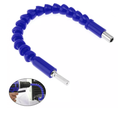 EXTENSIÓN FLEXIBLE PLASTICO -AZUL / MQC1