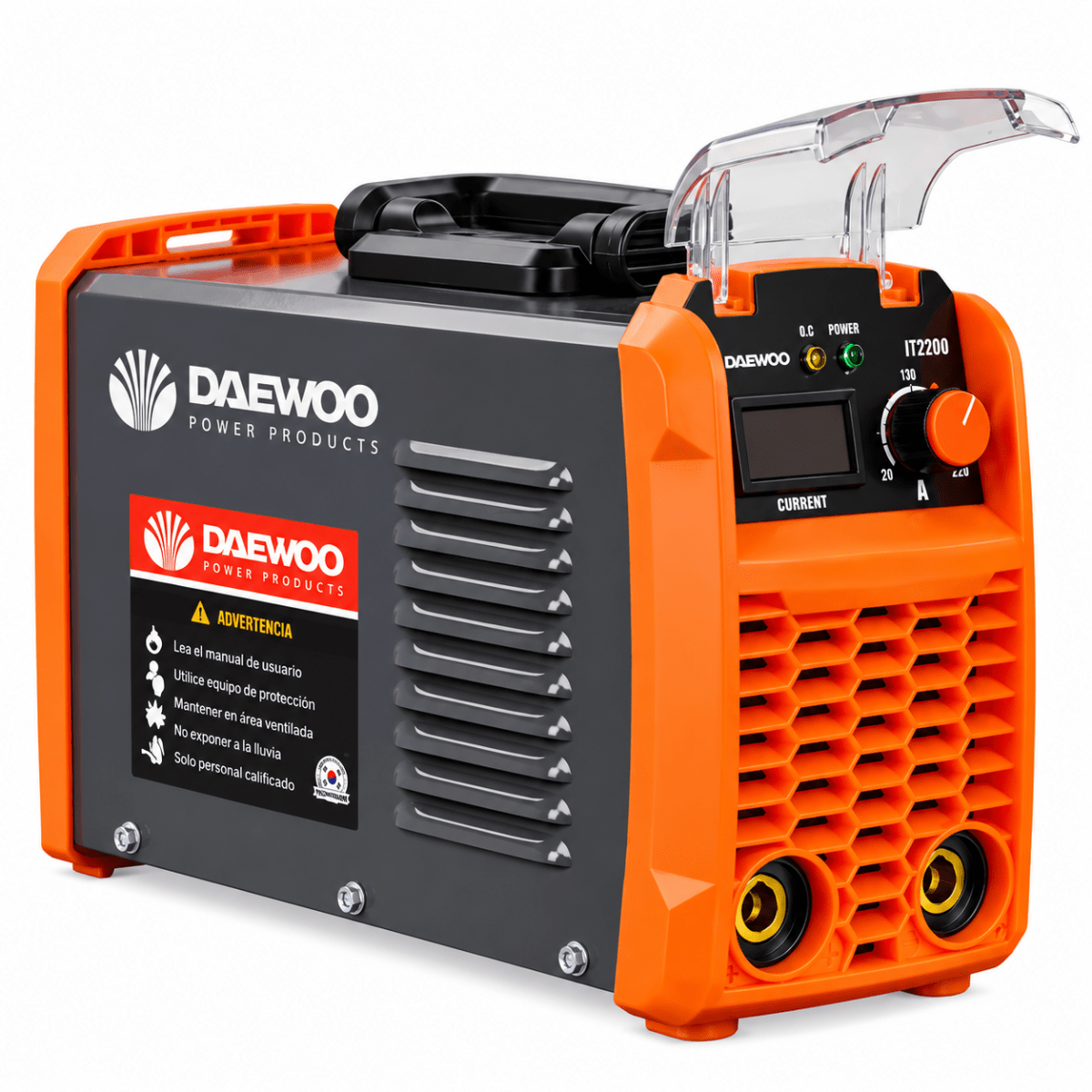 Soldadora Inverter Daewoo 250A MMA Profesional DW250MMA2