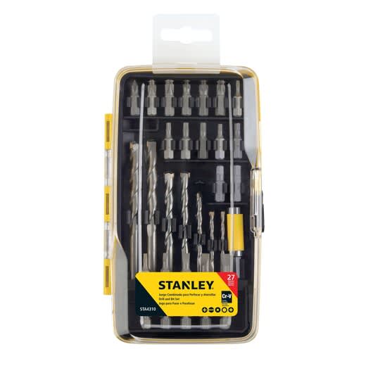 JUEGO COMBINADO PERFORAR/ATORNILLAR X27PZAS STA4310 STANLEY1