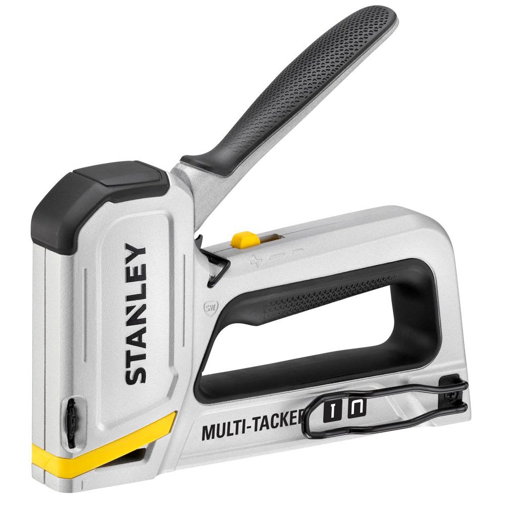 Engrapadora-Clavadora 2 en 1 Uso Pesado Cuerpo de Aluminio Stanley STHT702502