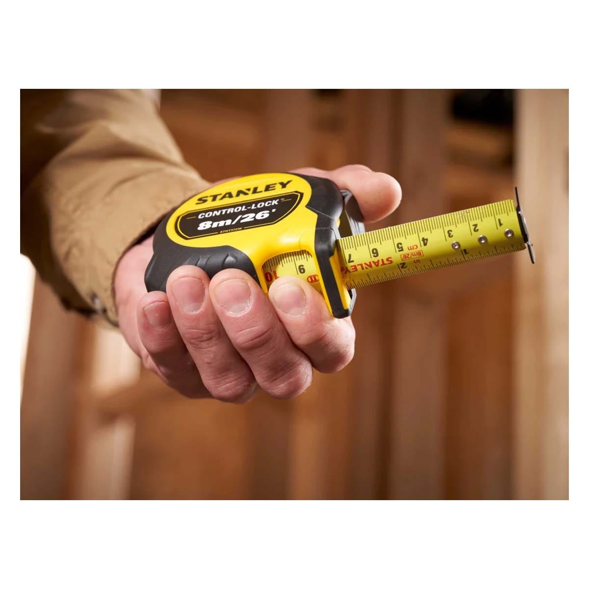 Cinta Métrica Control-Lock 8m / 26' Magnética Stanley STHT37236-57